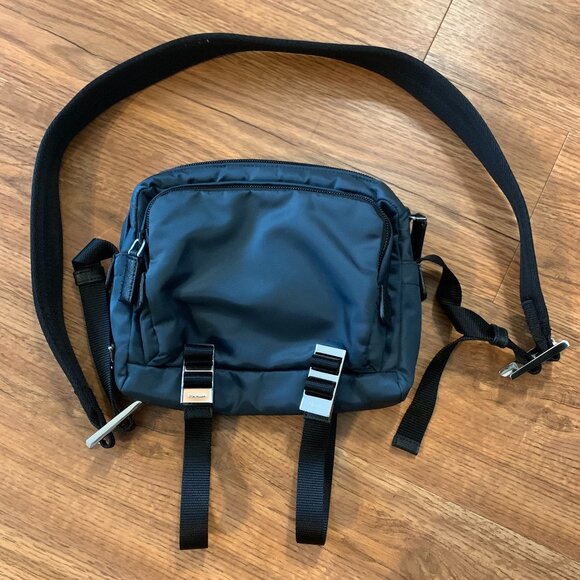 Prada Blue Tessuto Montagna Nylon Camera Bag - Picture 1 of 11